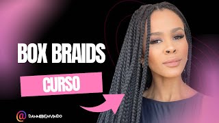 Curso de box braids … danniibemvindo boxbraids [upl. by Asli]