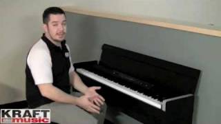 Kraft Music  Korg LP350 Digital Piano Demo with Rich Formidoni [upl. by Nesyla]