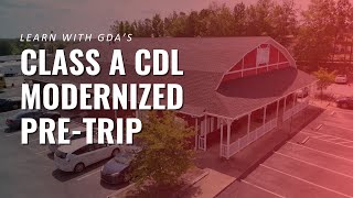 Class A CDL PreTrip Modernized Testing [upl. by Mcgrody]