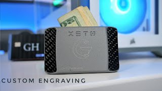 AKEENi XSTO Wallet Review  Best Custom EDC Metal Wallet [upl. by Joaquin]