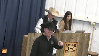 Olson Pohlman Cattle Sale Hereford TX March 2024Mar22135932 [upl. by Ahsiemal172]