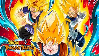 Dragon Ball Z Dokkan Battle INT LR SSJ Goku Vegeta amp Trunks Intro OST Extended [upl. by Ehcor]