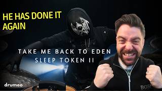 quotUK Drummer REACTS to Sleep Token II Plays quotTake Me Back To Edenquot REACTION [upl. by Tigirb]