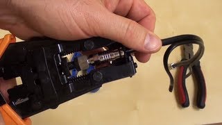 How to connect a bnc connector to RG59 Siamese coax cable [upl. by Hulbard]