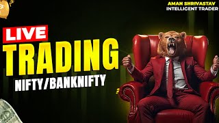 Nifty 50  Bank Nifty Option Trading live 23022024  Live Friday Analysis With Aman Srivastav [upl. by Malloch]