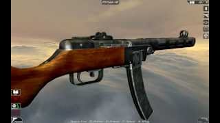 Ppsh  41 full disassembly and operation ППШ [upl. by Kcid]