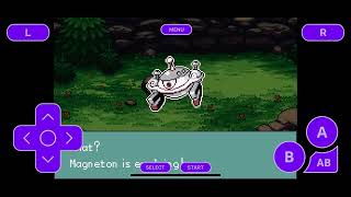 Pokemon Emerald Seaglass Evolve Magneton [upl. by Nileve208]