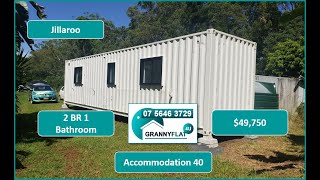 Container Home 2 Bedroom  Jillaroo Series 40ft 49750 0756463729 [upl. by Fang]