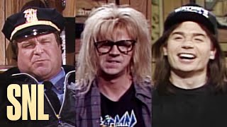 Every Wayne’s World Ever Part 3  SNL [upl. by Enelam]