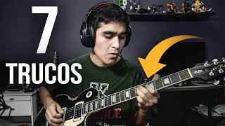 7 Trucos Que Usan Los Guitarristas Profesionales 😱🔥 [upl. by Anna-Maria]