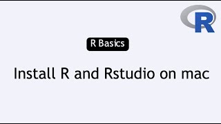 How to install R and RStudio on mac NOV 2022 [upl. by Enneyehs]