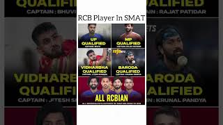 RCB Player In Syed Mustak Ali Trophy  RCbians  rcb ipl2025 bhuneshwar kunal patidaar [upl. by Lenni]