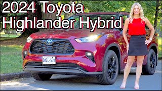 2024 Toyota Highlander Hybrid review  This or Grand Highlander [upl. by Tnomyar]