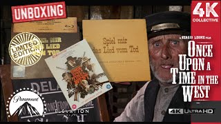 Once Upon A Time In The West 4K UltraHD Bluray 55th Anniversary Limited Edition Unboxing [upl. by Elyk]