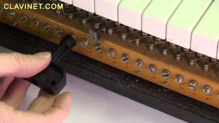 Using The ClavinetCom Clavinet Tuning Key [upl. by Holcman]