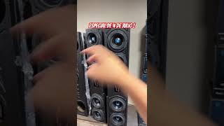 La mejor opcion para camionetas de cuatro puertas y cabina impedía proaudio bassspeaker diy [upl. by Aissak]