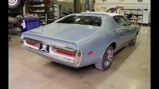 ONE OWNER ONE FAMILY 1972 CHARGER LOADED WITH CANOPY ROOF AND CONCEALED HEADLAMPS [upl. by Eugilegna926]