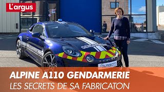 Alpine A110 Gendarmerie Ses secrets de fabrication [upl. by Aneg845]