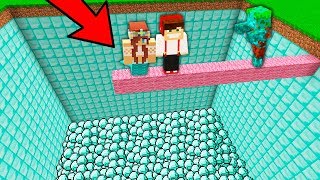 NIE WCHODŹ DO BASENU DIAMENTÓW W MINECRAFT  LUMI amp GPLAY [upl. by Roque]