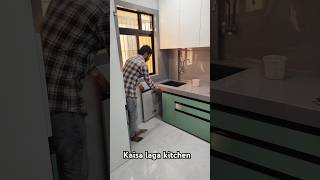 kitchen subscribe trending youtube my work kitchen best colour combination 2024 [upl. by Ailero771]