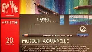 Caran dAche Museum Aquarelle Pencil Set [upl. by Monjan97]