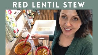 Easy Red Lentil Stew [upl. by Iris]