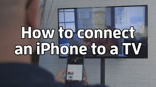 How to connect an iPhone to a TV [upl. by Faubert]