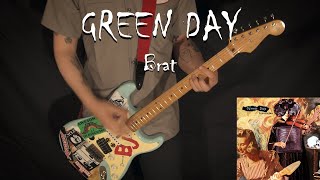 GREEN DAY  Brat  GUITAR COVER [upl. by Neelat941]