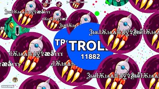 Agario Insane Troll 😁 Epic Agario Gameplay [upl. by Rihaz811]