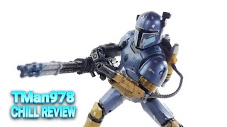 Star Wars The Black Series Carbonized Paz Vizsla CHILL REVIEW [upl. by Felike]