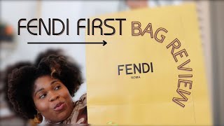 FENDI FIRST  Bag Review and Whats in My Bag [upl. by Killian209]