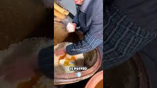 Cooking Puffed Rice Traditionally [upl. by Ingamar]