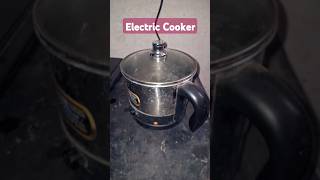 Electric cooker cooker electriccooker kettle boilingwater shorts [upl. by Nnoj141]