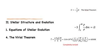 II14 The Virial Theorem [upl. by Kramlich]