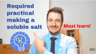 Required practical making a soluble salt AQA GCSE Chemistry [upl. by Baudelaire]