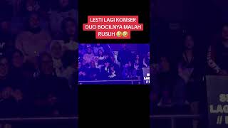 LESTI LAGI SERIUS KONSER DUO BOCILNYA MALAH RUSUH WKWK [upl. by Enailuj]