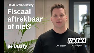 De AOV van Insify Fiscaal aftrekbaar of niet [upl. by Ahseinaj]