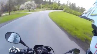 Suzuki DR 125 SM  trip GoPro [upl. by Gerladina813]