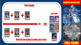 Yugioh Invoked Dogmatika Deck Full Guide 3 Combos  Everything You Need To Know [upl. by Llyrpa]