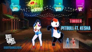 Pitbull ft Keha  Timber  Just Dance 2014  DLC Gameplay [upl. by Eiramnaej389]