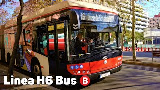 H6 Bus  Autobús de Barcelona  Viaje completo [upl. by Fidelis692]