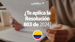 Resolución 803 de 2024  Cambios en REP y ley de plásticos de un solo uso [upl. by Adrahs]