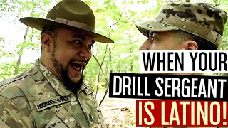 When Your Drill Sergeant Is Latino [upl. by Eneiluj]