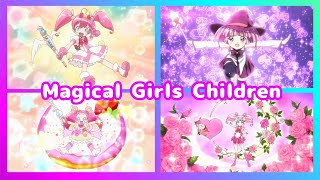 Magical Girls Children【 Anime Transformation】Parte 1 [upl. by Naihr]