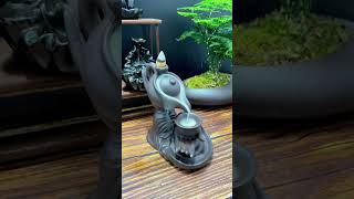 Mesmerizing Backflow Incense Fountain  Relaxing Smoke Art DemonstrationBackflowIncense SmokeArt [upl. by Dolph]