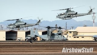 NAF El CentroImperial CountyCreech AFB Spotting  March 2019 [upl. by Ahseya]