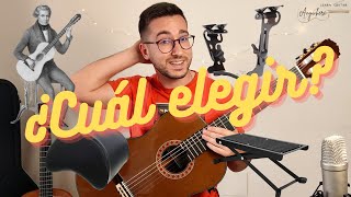 Soportes ERGONÓMICOS ¿Cuál elegir ACCESORIOS para la GUITARRA [upl. by Joscelin]