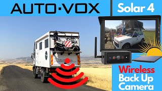 AUTOVOX SOLAR 4 Wireless Back Up Camera Review [upl. by Cortie]