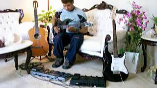 innale ente nenjileInstrumental live by guitarist Jay Nitro [upl. by Latoye697]