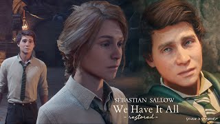 Sebastian Sallow  We Have It All 💔 Hogwarts Legacy restored video [upl. by Ylrac]